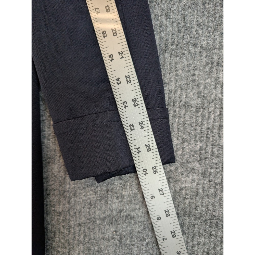 Abercrombie And Fitch Trench coat Dark Blue Men's XL Missing Button - Picture 8 of 16